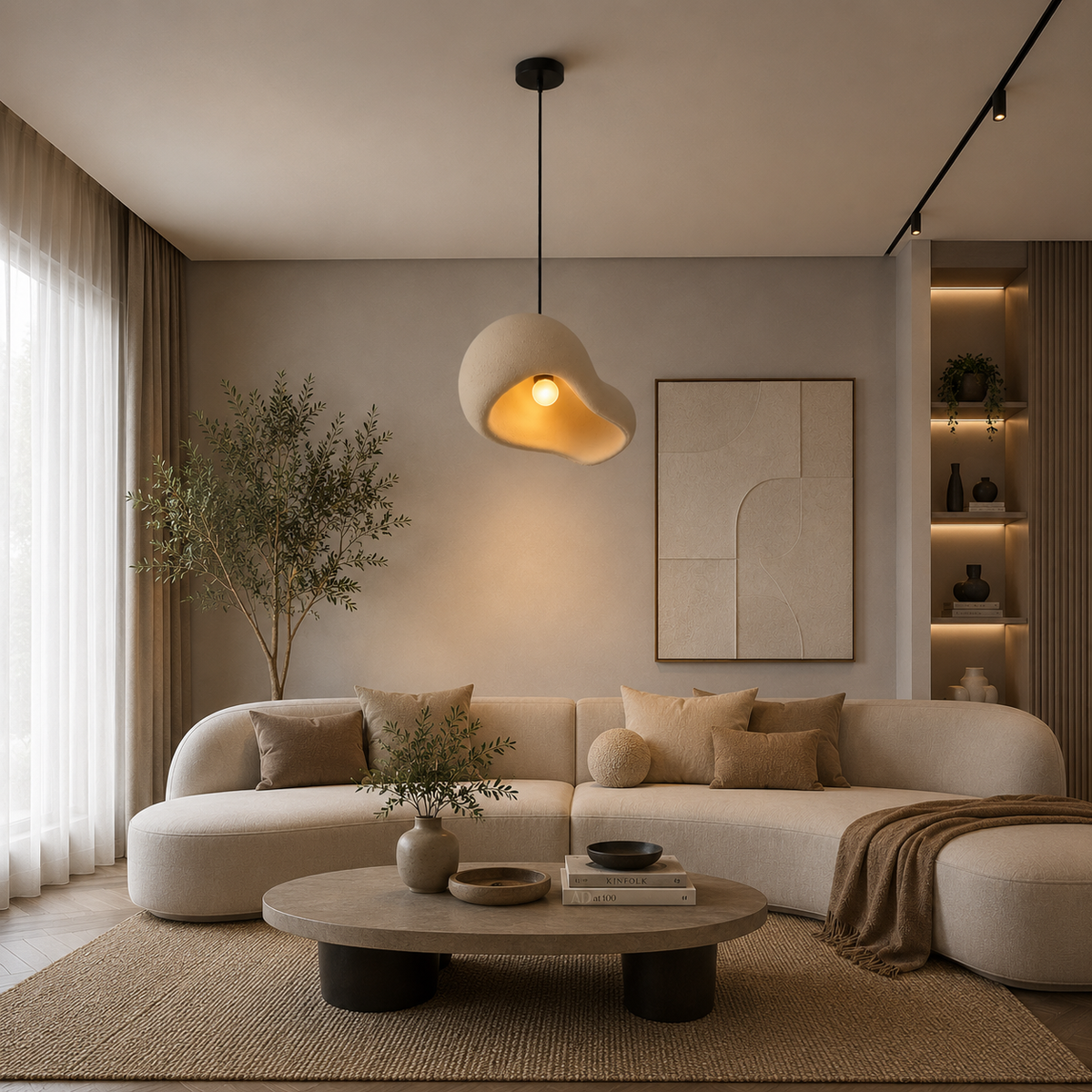 Fiberglass Ceiling Lamp 002