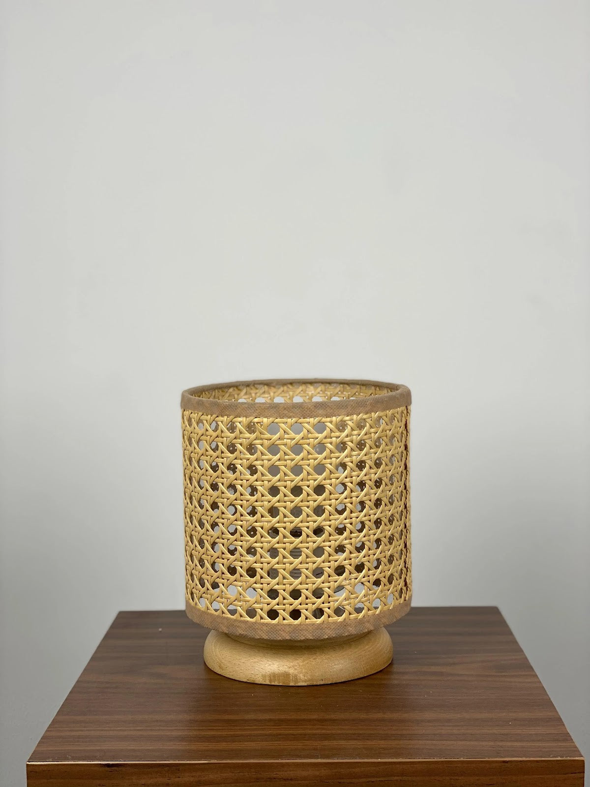 Rattan Boho Table Lamp 009