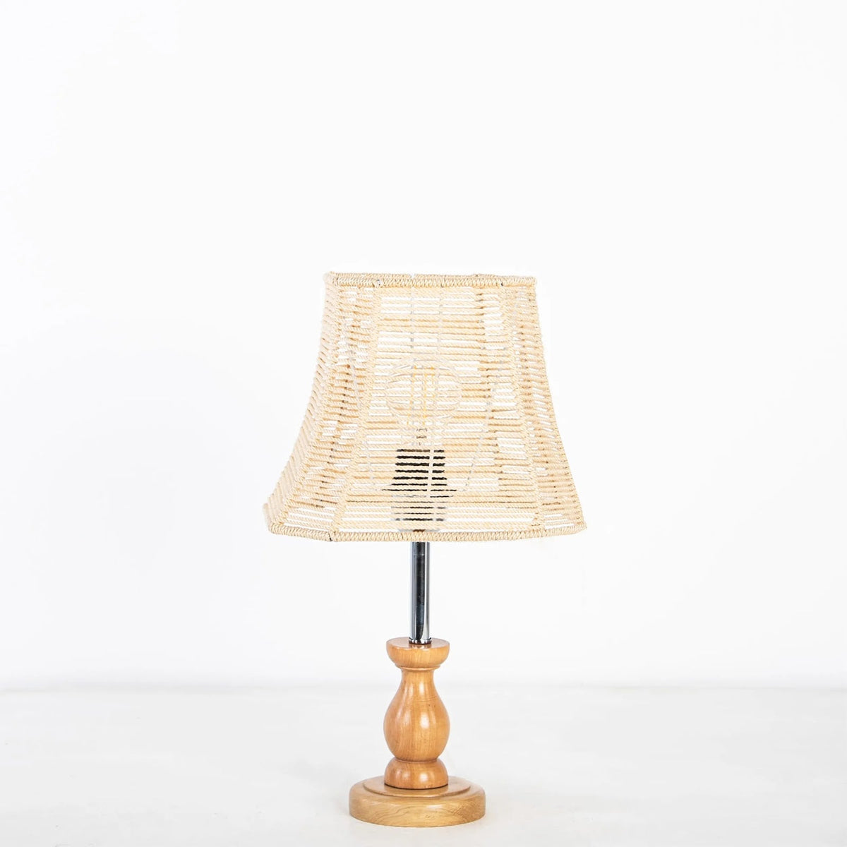 Makrami Boho Table Lamp 015