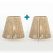 Burlap Table Lamp 004