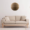 Burlap Boho Ceiling Lamp 040