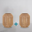 Burlap Table Lamp 008