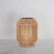 Burlap Boho Table Lamp 026