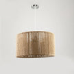 Burlap Boho Ceiling Lamp 039