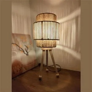 Makrami Boho Table Lamp 004