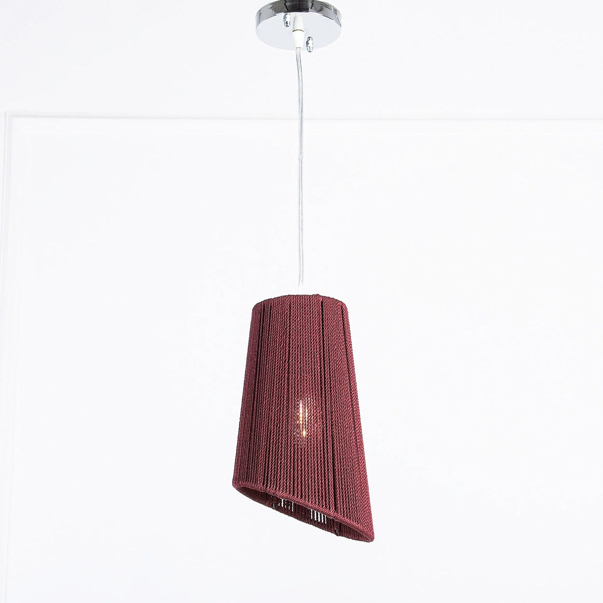 Makrami Boho Ceiling Lamp 035
