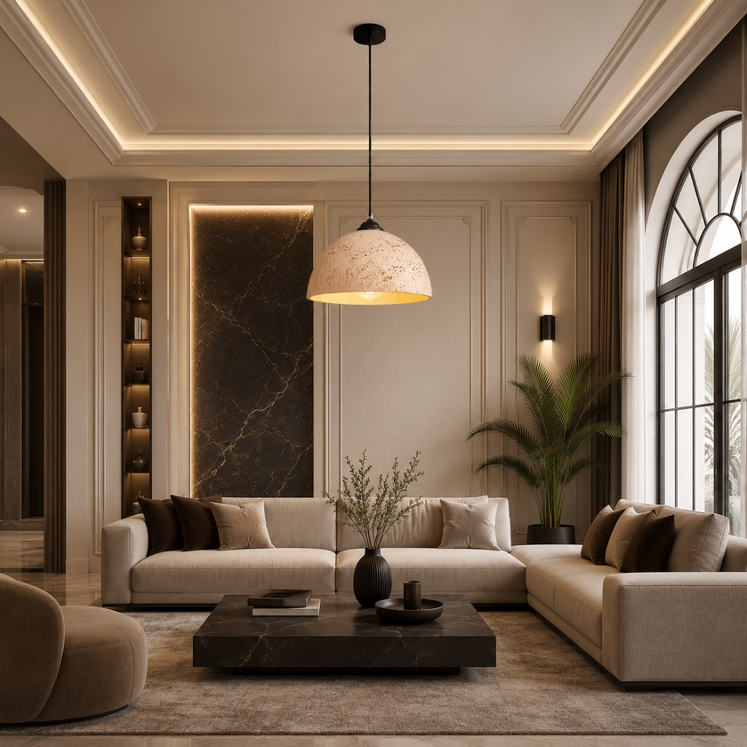 Fiberglass Ceiling Lamp 033