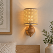 Rattan Boho Wall Lamp 010