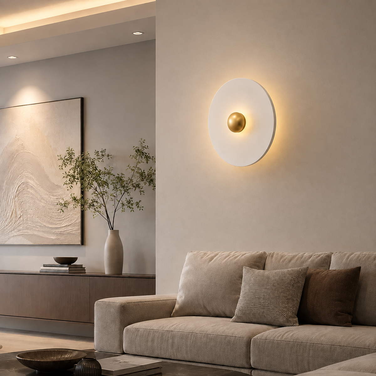 Fiberglass Wall Lamp 036