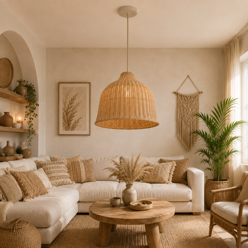 Bambo Boho Ceiling Lamp 135