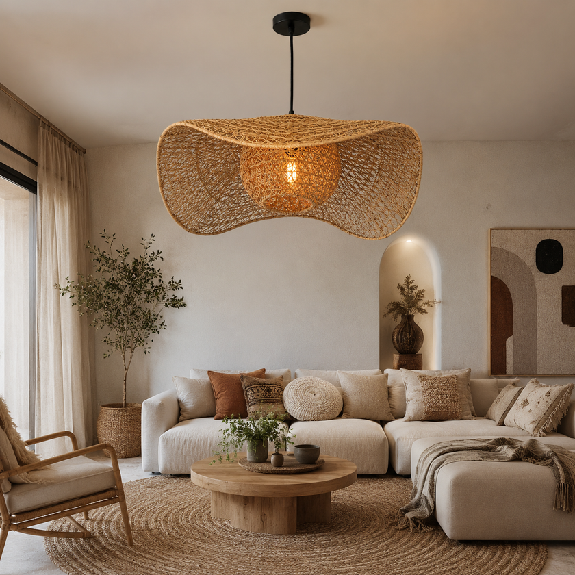 Bambo Boho Ceiling Lamp 130