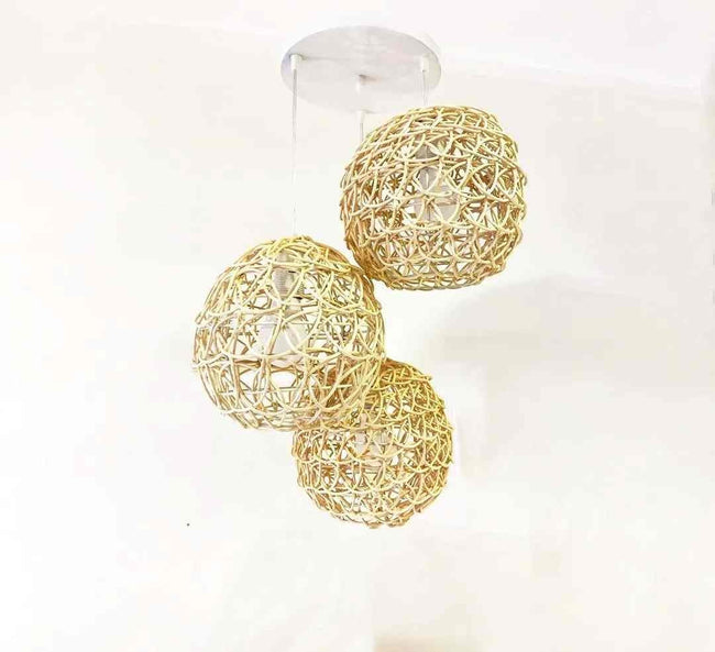 Bambo Boho Ceiling Lamp 010