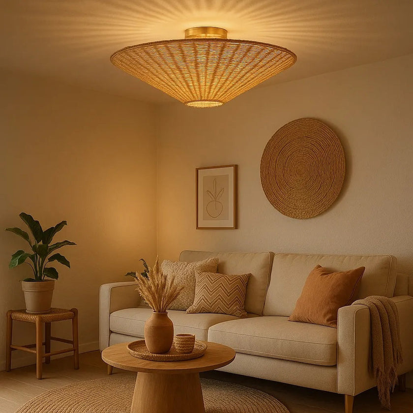 Bambo Boho Ceiling Lamp 012