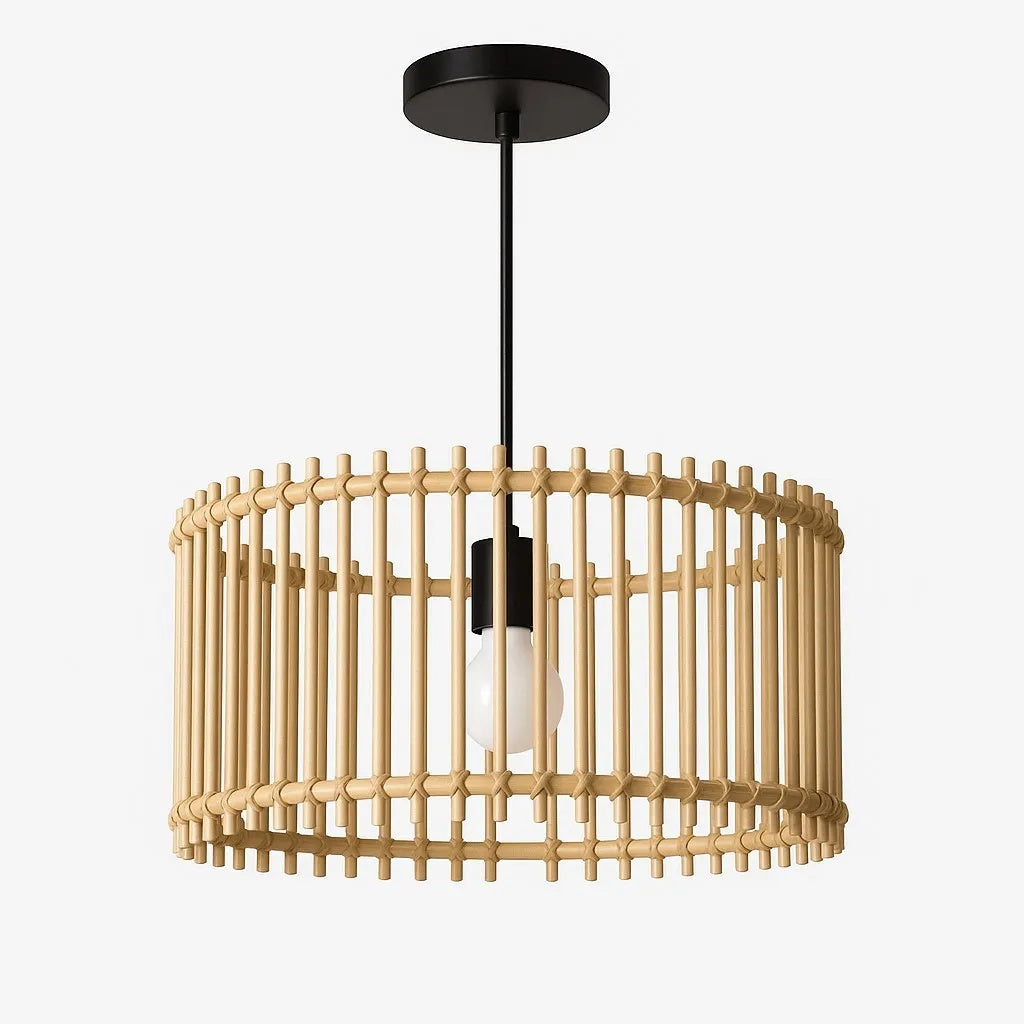 Bambo Boho Ceiling Lamp 014