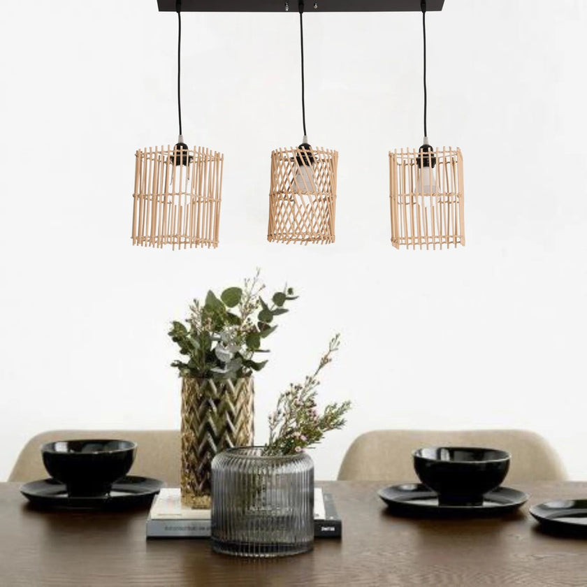 Bambo Boho Ceiling Lamp 026