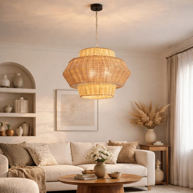 Bambo Boho Ceiling Lamp 051