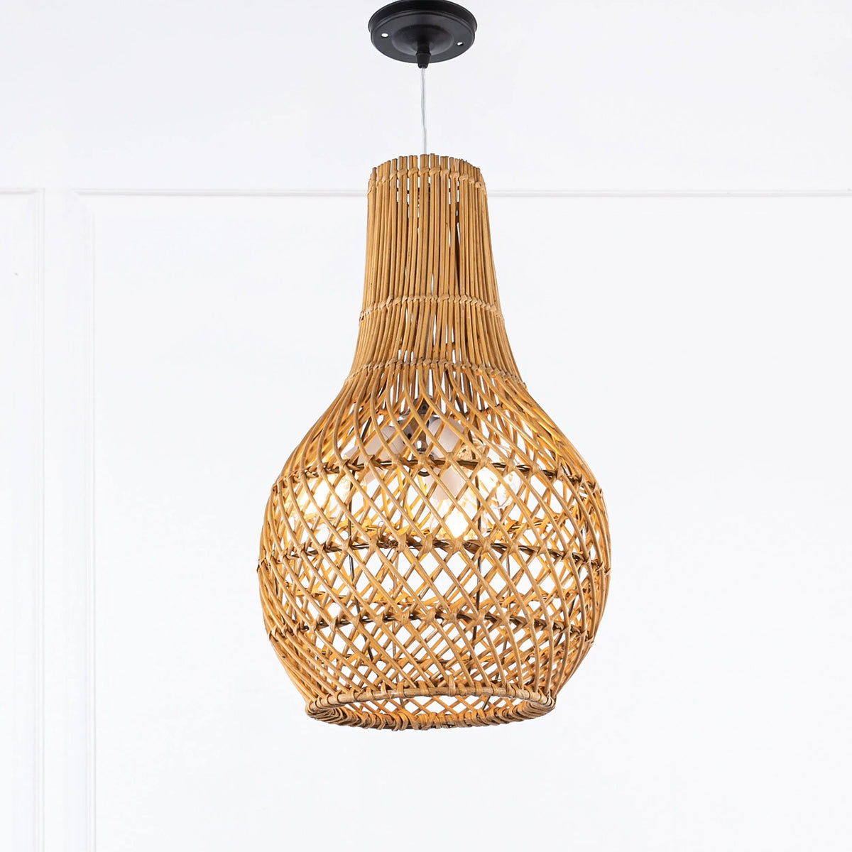 Bambo Boho Ceiling Lamp 055