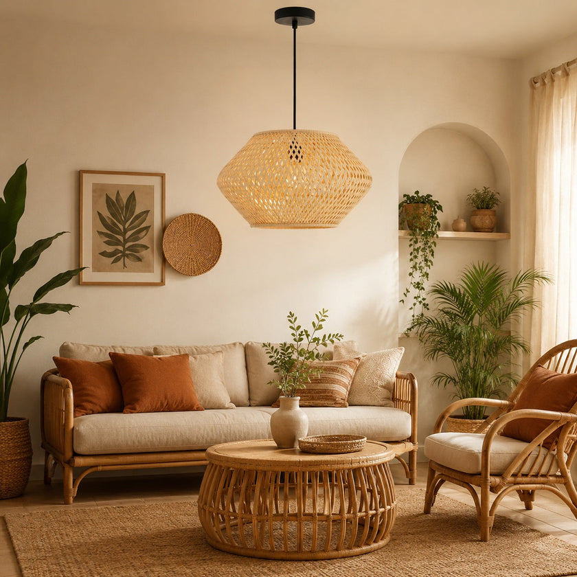 Bambo Boho Ceiling Lamp 154