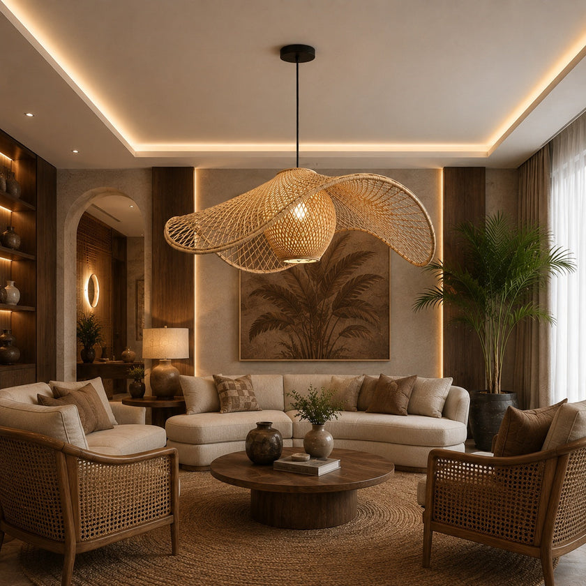 Bambo Boho Ceiling Lamp 178