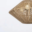 Burlap Boho Ceiling Lamp 023