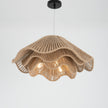 Burlap Boho Ceiling Lamp 057