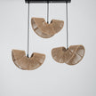 Burlap Boho Ceiling Lamp 063