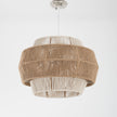 Burlap Boho Ceiling Lamp 069