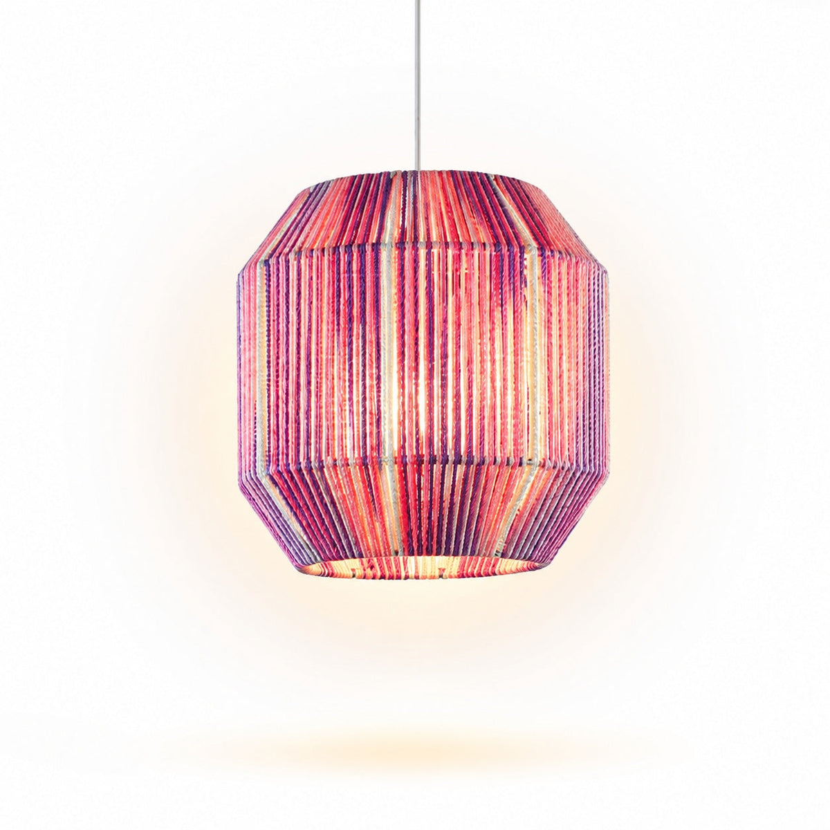 Makrami Boho Ceiling Lamp 026