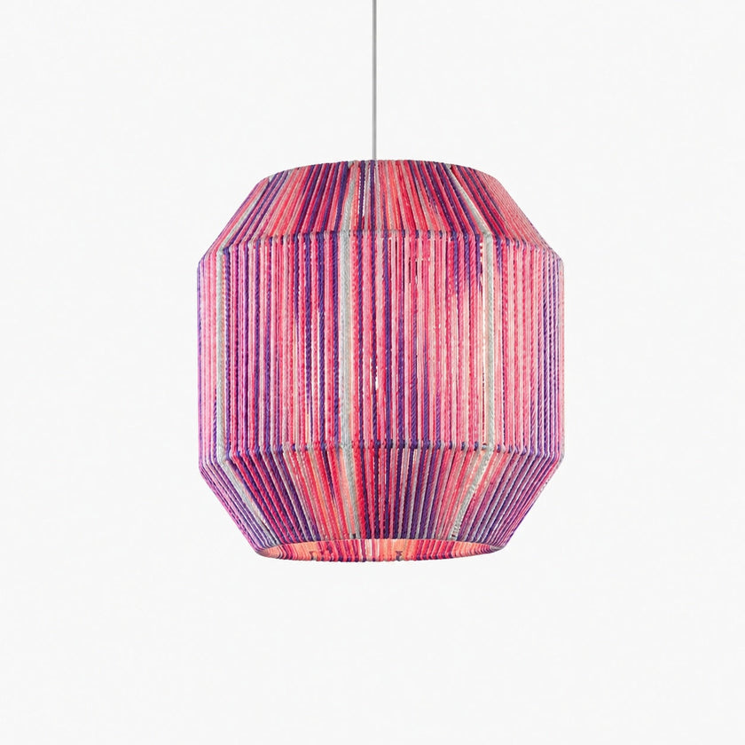 Makrami Boho Ceiling Lamp 026