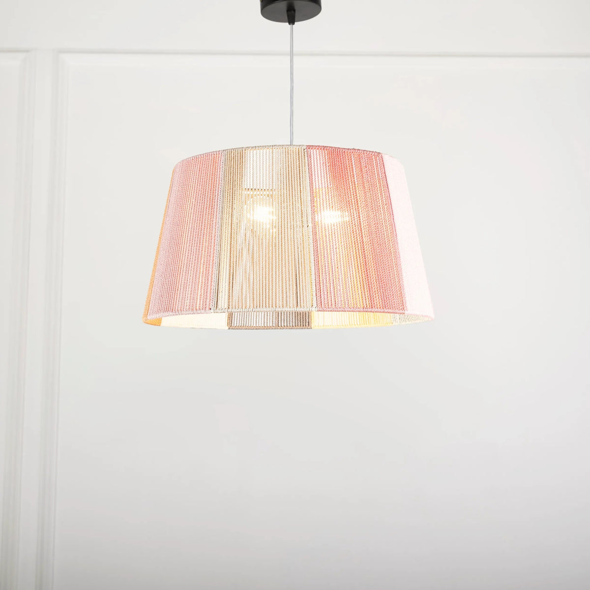 Makrami Boho Ceiling Lamp 034