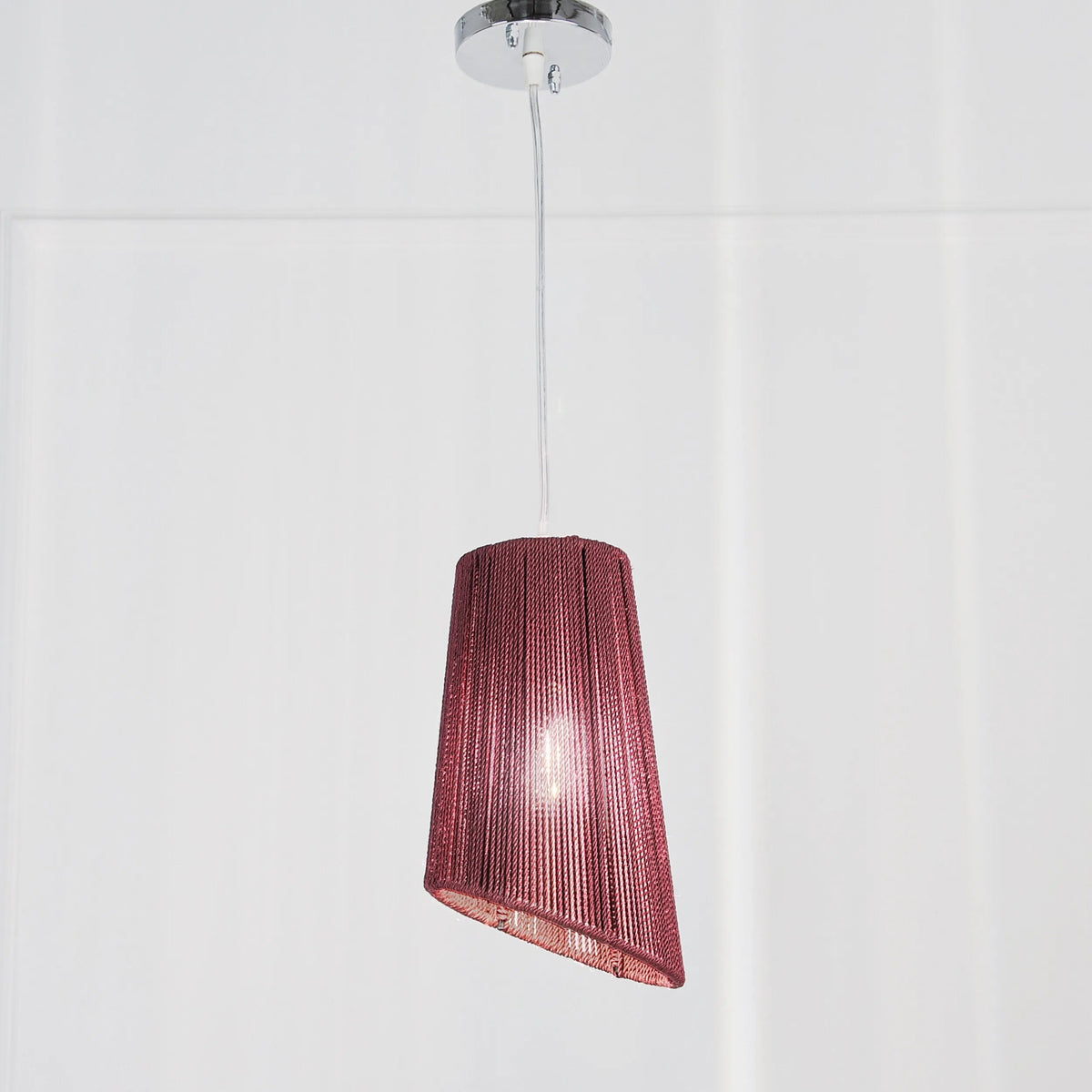Makrami Boho Ceiling Lamp 035