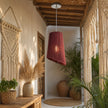 Makrami Boho Ceiling Lamp 035