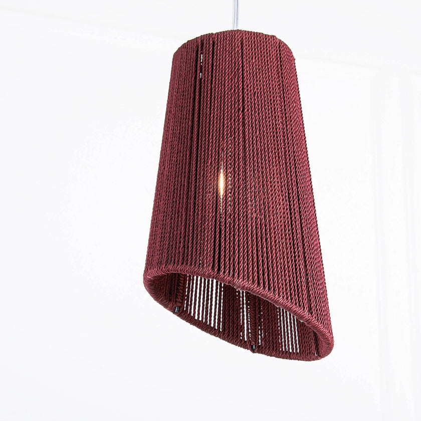 Makrami Boho Ceiling Lamp 035