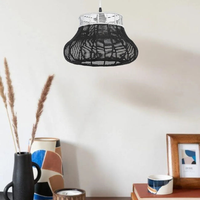 Makrami Boho Ceiling Lamp 040