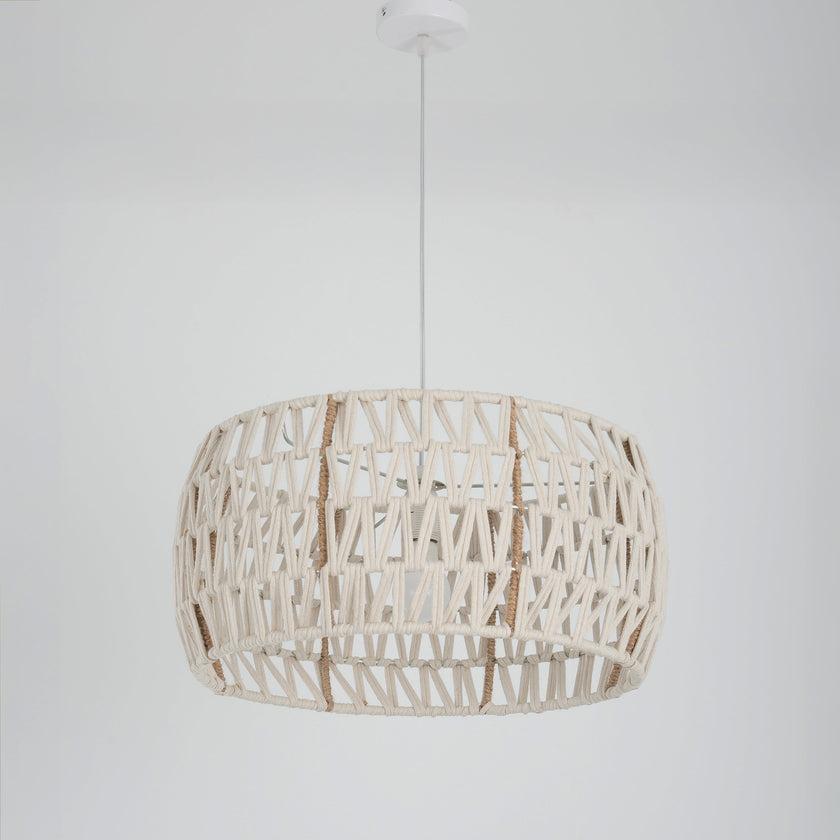 Makrami Boho Ceiling Lamp 065