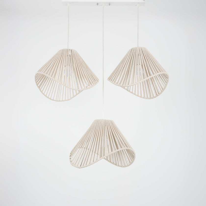 Makrami Boho Ceiling Lamp 077