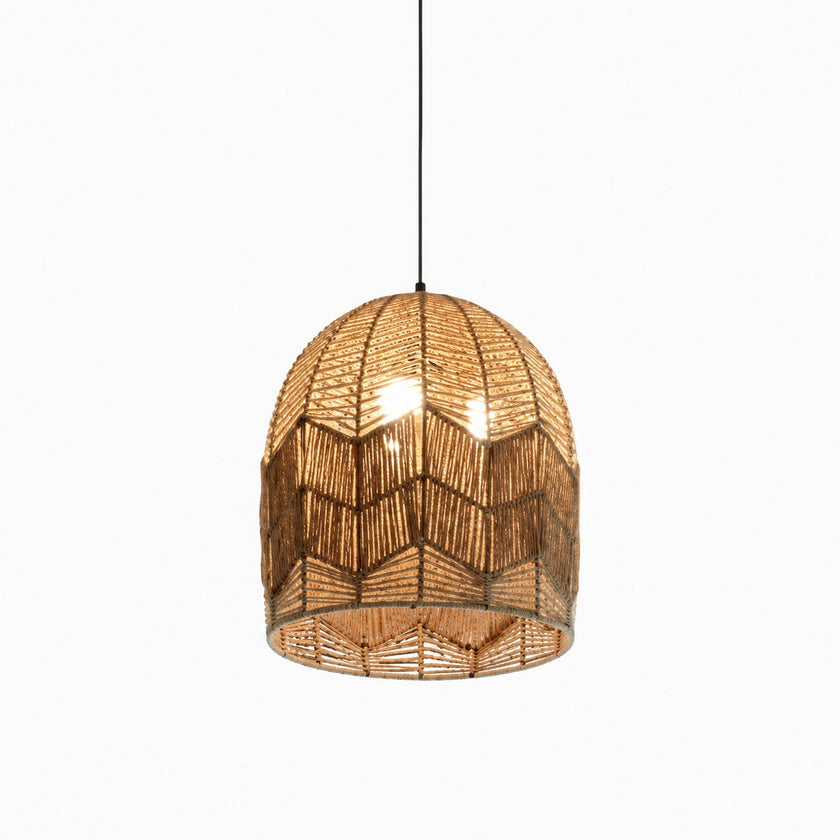 Makrami Boho Ceiling Lamp 085
