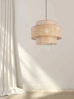 Rattan Boho Ceiling Lamp 003