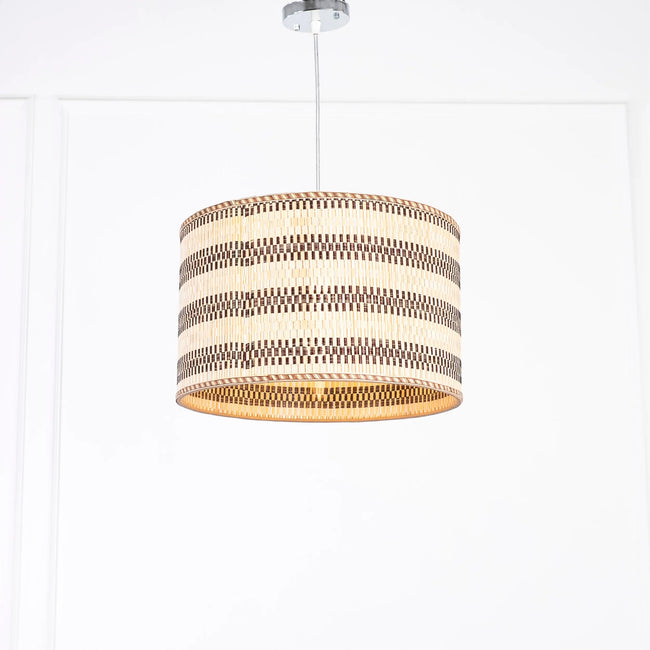 Rattan Boho Ceiling Lamp 006