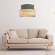 Rattan Boho Ceiling Lamp 016