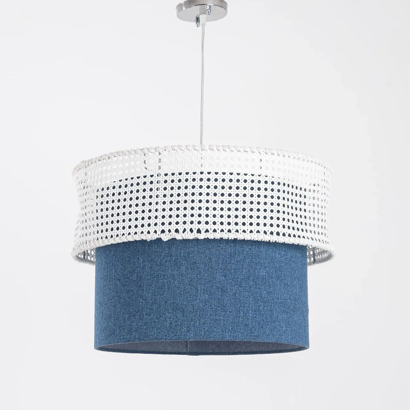 Rattan Boho Ceiling Lamp 034