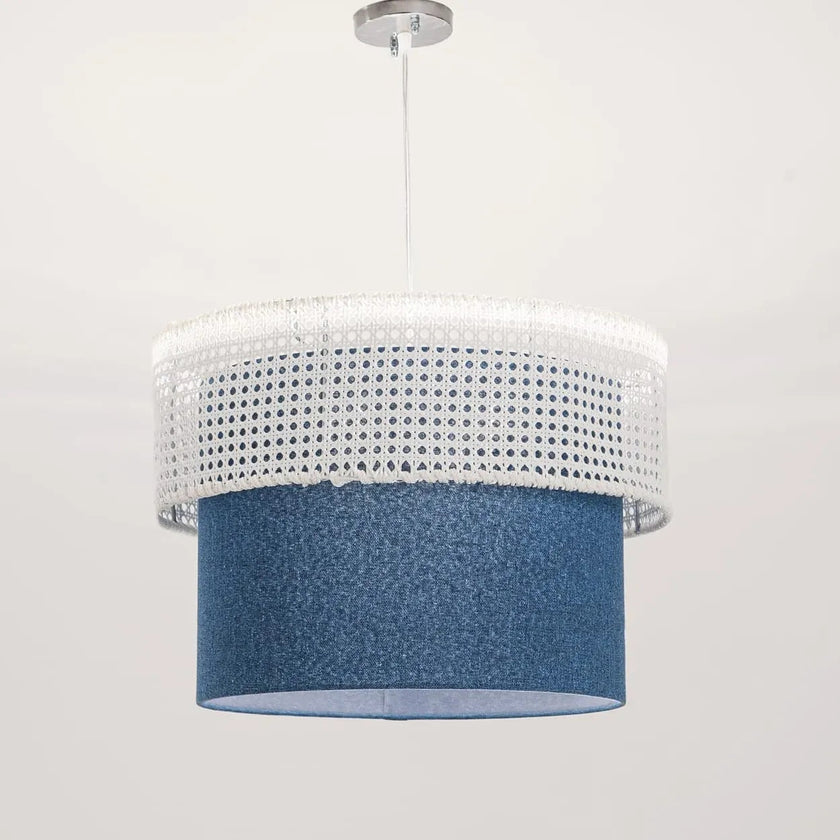 Rattan Boho Ceiling Lamp 034