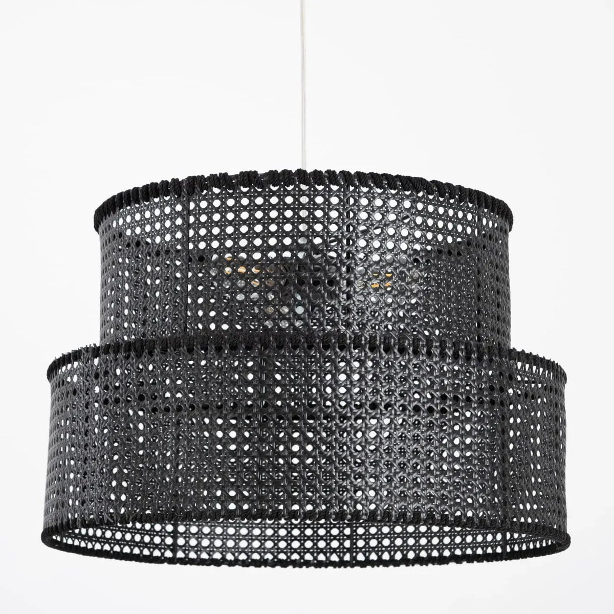 Rattan Boho Ceiling Lamp 043