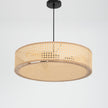 Rattan Boho Ceiling Lamp 048