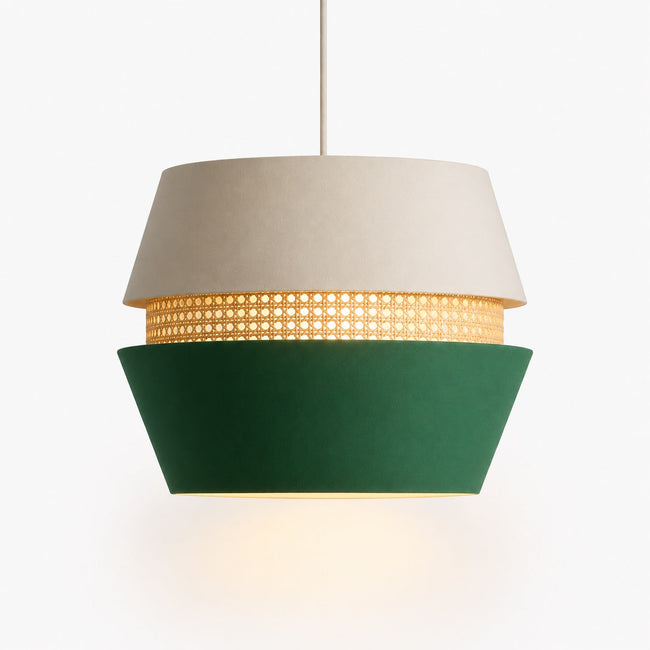 Rattan Boho Ceiling Lamp 066