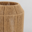 Burlap Boho Table Lamp 026