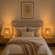 Burlap Table Lamp 004