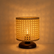 Rattan Boho Table Lamp 005
