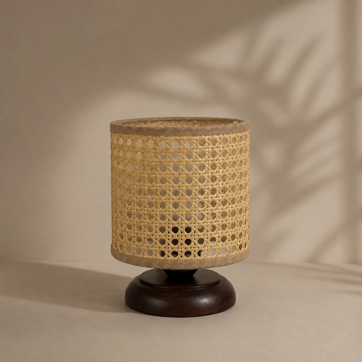 Rattan Boho Table Lamp 005