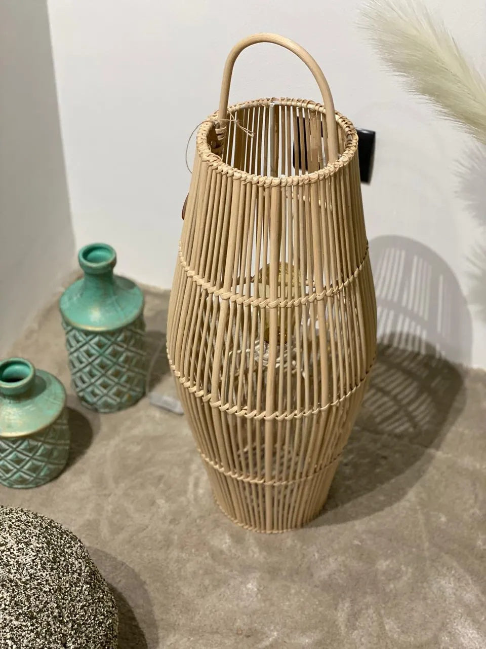 Bambo Boho Floor Lamp 002